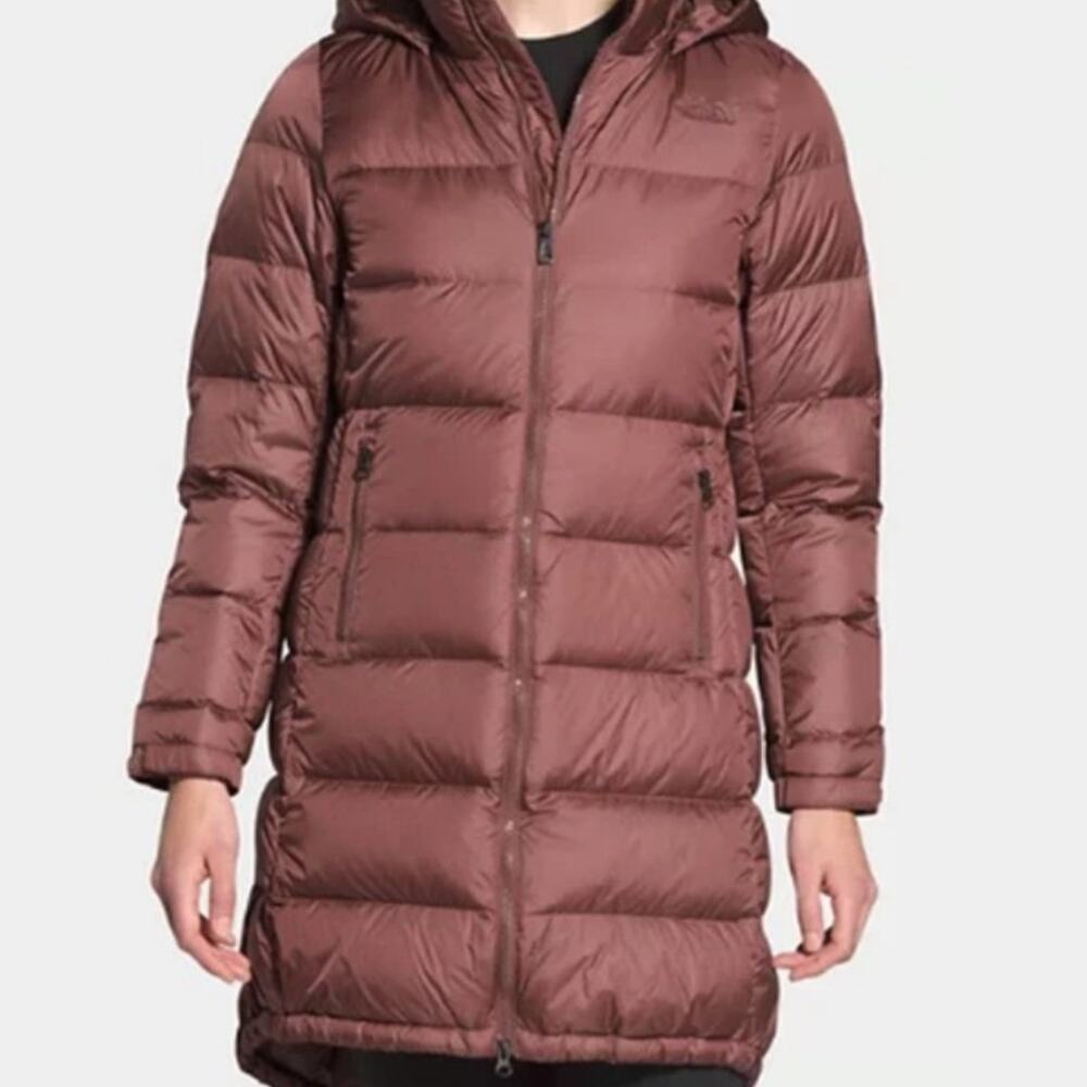The North Face Wms Metropolis Parka III down coat Marron size 3x BNWT MSRP $299